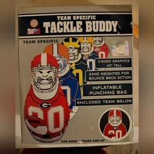 Georgia Bulldogs Tackle Buddy Punching Bag by Fremont Die